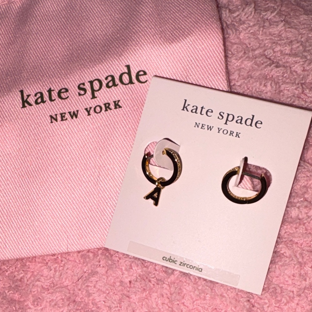 Kate Spade Gold and Silver Hoop Earrings